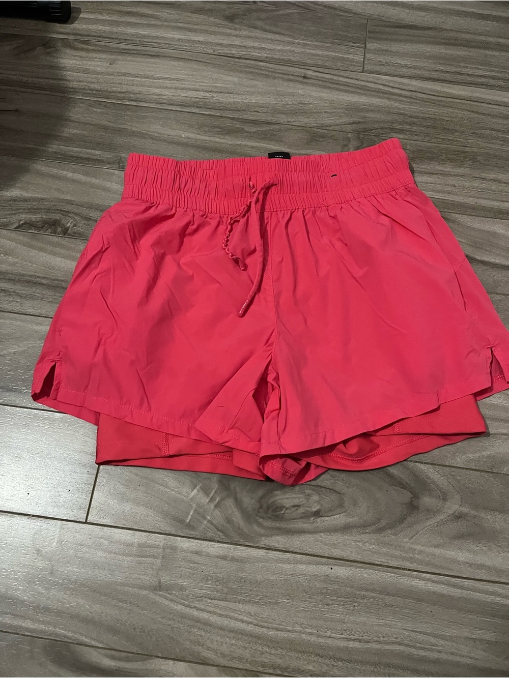 Women’s Active Drawstring Shorts in Bright Pink